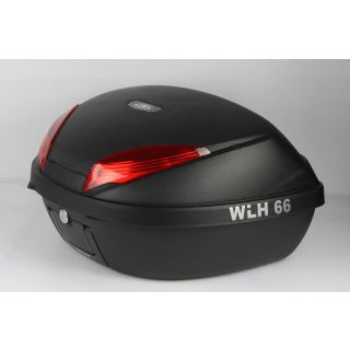 New Motorcycle Top Box Carbon XL 52L Universal Fitting Luggage Fit 2 Helmet