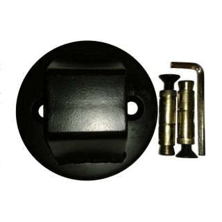 Motorcycle Scooter Black Steel Ground Wall Anchor