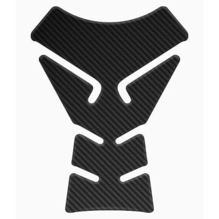 NEW UNIVERSAL CARBON LOOK MOTORCYCLE TANK PAD FUEL PAD PROTECTOR KAWASAKI HONDA