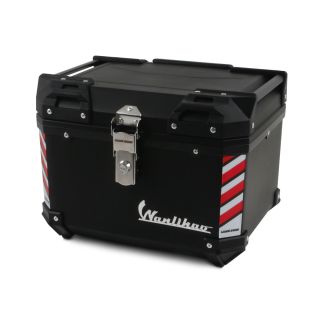 45L Motorcycle Rear Top Box Waterproof Luggage Black Top Tail Carrier Tool Box