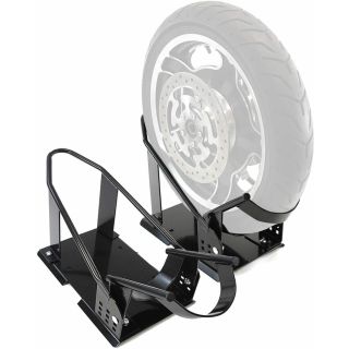 2x Motorcycle Bike Motorbike Bar Straps/Stand, Tyre Down and Wheel Chock Bundle