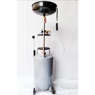 High-Capacity 80L Waste Oil Drainer | Heavy-Duty Steel Machine | Fast Shipping!