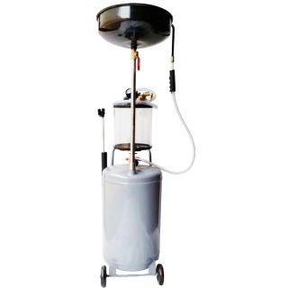 High-Capacity 80L Waste Oil Drainer | Heavy-Duty Steel Machine | Fast Shipping!