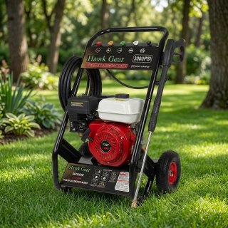 Hawk Gear 7HP Petrol Pressure Washer 3000 PSI High Power Jet Cleaner Water Spray — image 7