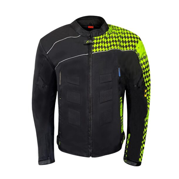 Motorbike Motorcycle Jacket With Armour Waterproof Thermal Textile Mens Biker CE