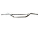 XTRON Silver Motorcycle Braced Handlebars 22mm Alloy Motocross Enduro Trail Bike