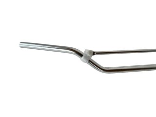 XTRON Silver Motorcycle Braced Handlebars 22mm Alloy Motocross Enduro Trail Bike — image 4