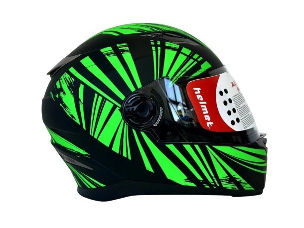 XTRON Neon Vortex Motorcycle Helmet Full Face Road Racing Safety Helmet