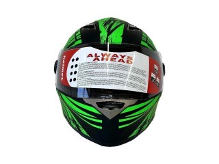 XTRON Neon Vortex Motorcycle Helmet Full Face Road Racing Safety Helmet — image 4