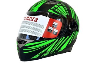 XTRON Neon Vortex Motorcycle Helmet Full Face Road Racing Safety Helmet — image 5