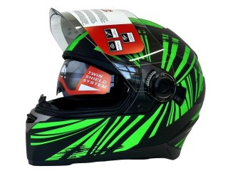 XTRON Neon Vortex Motorcycle Helmet Full Face Road Racing Safety Helmet — image 8