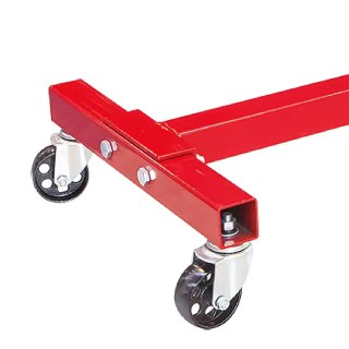 450KG Engine Gearbox Support Stand 1000LBS Swivel Mount Heavy Duty Red Steel — image 5