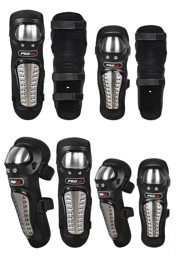 Motorcycle Knee & Elbow Protector Set 4PCS Motocross Racing Safety Pads Gear