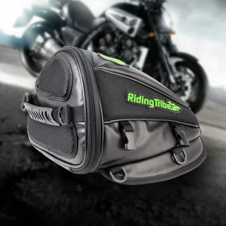 Motorcycle Rucksack & Tail Bag – Waterproof Cycle Backpack, Black