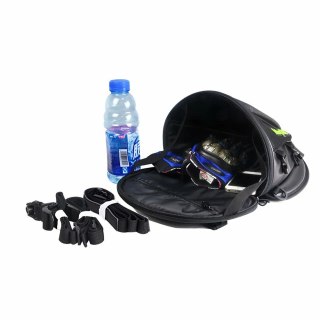 Motorcycle Rucksack & Tail Bag – Waterproof Cycle Backpack, Black — image 5