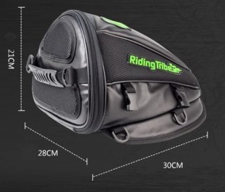 Motorcycle Rucksack & Tail Bag – Waterproof Cycle Backpack, Black — image 11