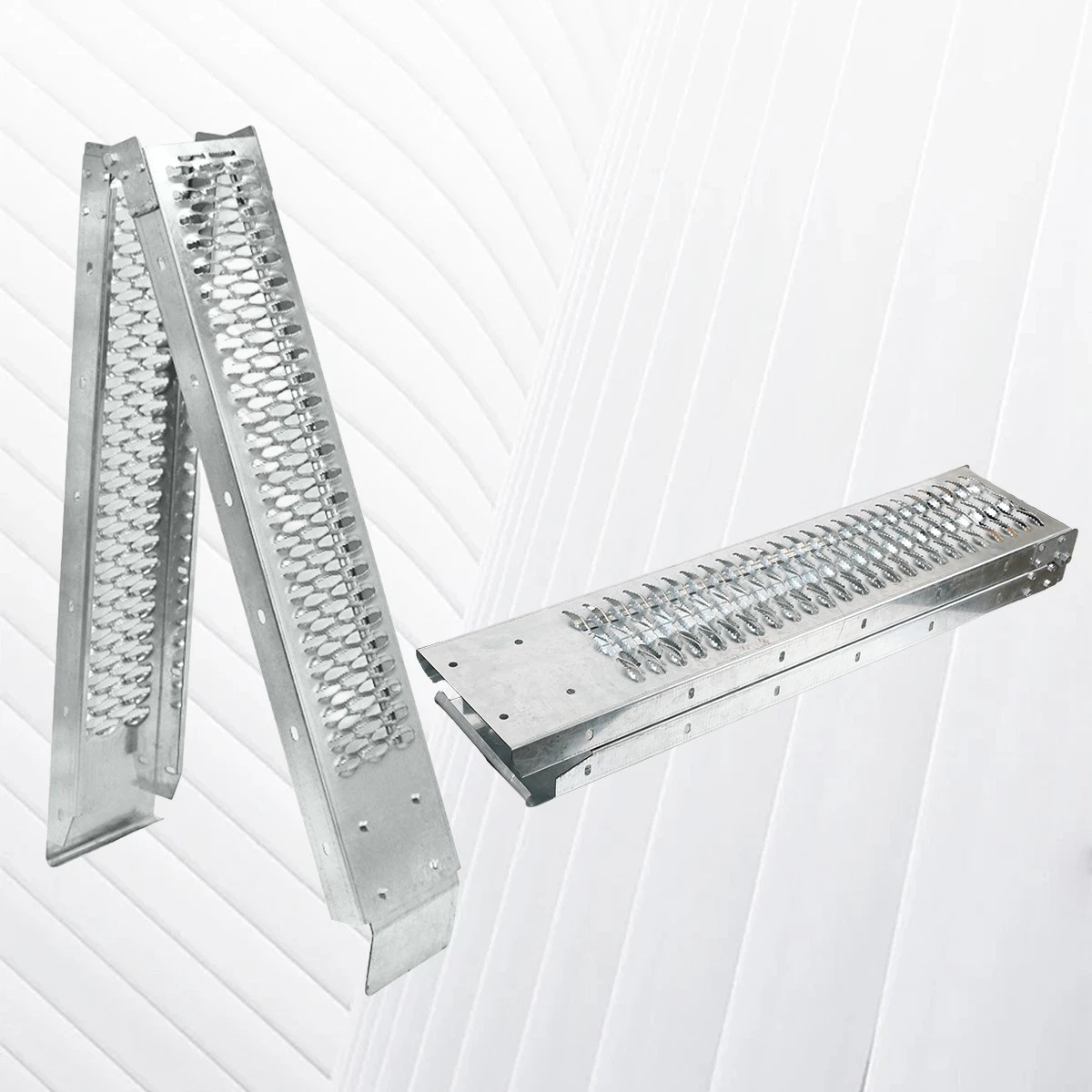 1.8M Steel Folding Motorcycle Loading Ramp — image 4