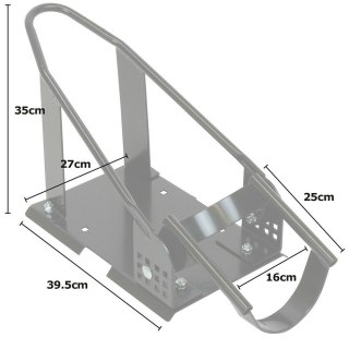 Front Wheel Chock Motorbike Garage & Transport Paddock Stand — image 6