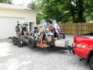 Front Wheel Chock Motorbike Garage & Transport Paddock Stand — image 11