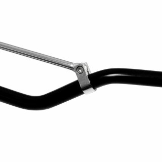 Motorcycle Braced Handlebars Motorbike Trail Enduro Black & chrome — image 3