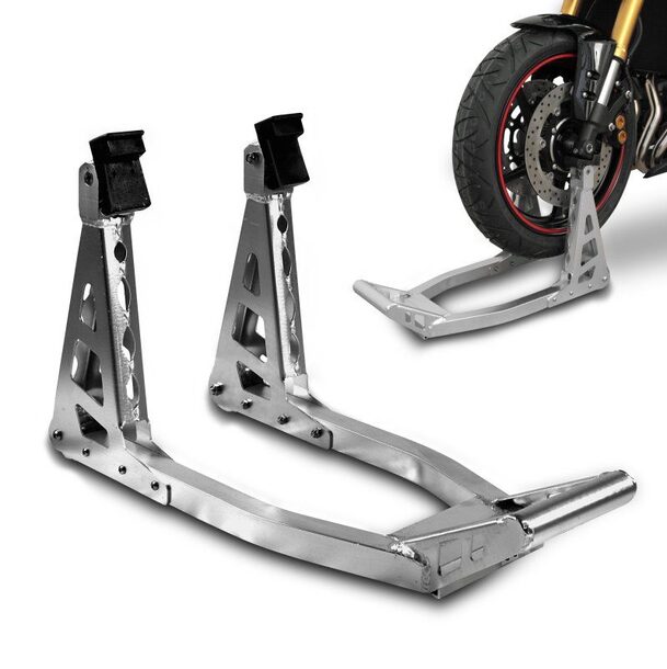 New Universal Bike Front Motorcycle Motorbike Aluminium Alloy Paddock Lift Stand