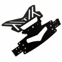 Motorcycle Universal Number Plate Holder Tail Hanger Slide