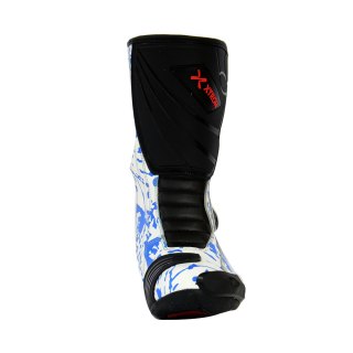 Kids Boots Off Road Motorbike Quad Child Blue/White — image 2