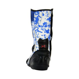 Kids Boots Off Road Motorbike Quad Child Blue/White — image 4