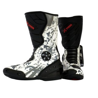 Kids Boots Off Road Motorbike Quad Child Grey/White — image 1