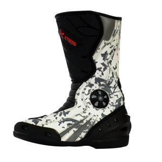 Kids Boots Off Road Motorbike Quad Child Grey/White — image 5