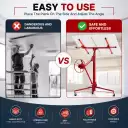 11' Drywall Lift Hoist Plasterboard Sheetrock Jack Red — image 5