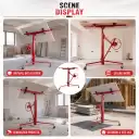 11' Drywall Lift Hoist Plasterboard Sheetrock Jack Red — image 6