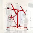 11' Drywall Lift Hoist Plasterboard Sheetrock Jack Red — image 7
