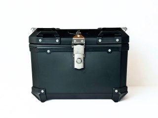 Motorbike Tail Box Top Case Waterproof Lockable Black — image 2