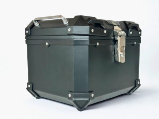 Motorbike Tail Box Top Case Waterproof Lockable Black — image 3