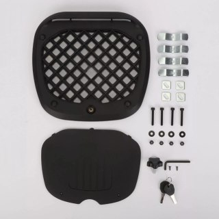 Motorbike Tail Box Top Case Waterproof Lockable Black — image 8
