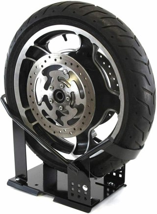 2x Motorcycle Bike Motorbike Bar Straps/Stand, Tyre Down and Wheel Chock Bundle — image 2