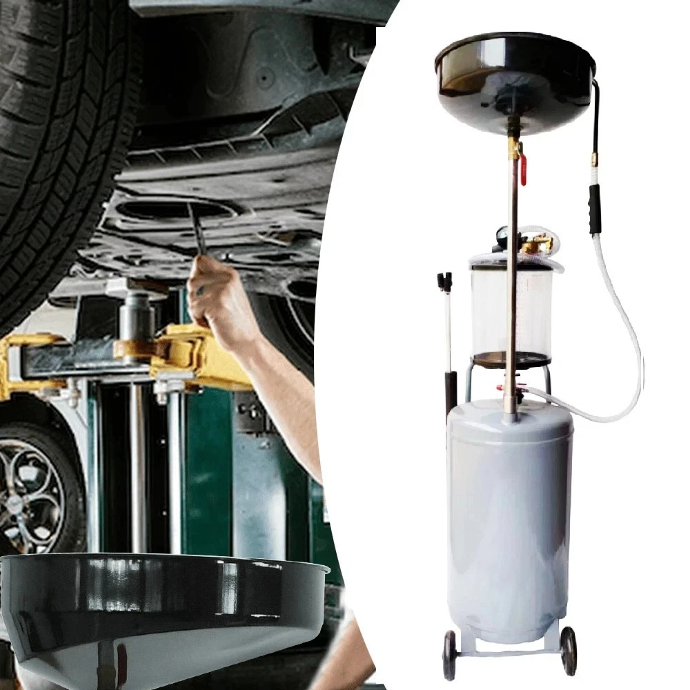 High-Capacity 80L Waste Oil Drainer Including Shucking Bottle — image 10