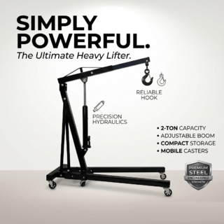 Folding Engine Crane Stand CAR Hoist Engine Lift Folding Stand — image 2