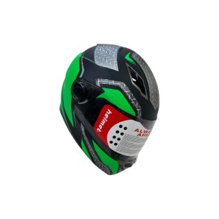 Neon Green Full Face Motorcycle Helmet offers superior protection and style XL — image 3