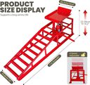 2 x Car Ramps with Hydraulic Jack — image 3