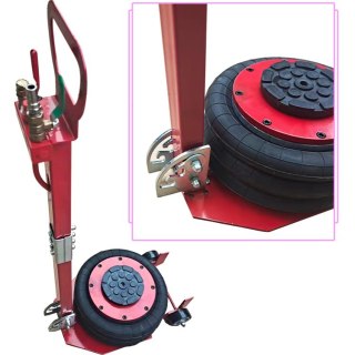 Triple Bag Air Jack 5 Ton 11023lbs Pneumatic Quick Lift Car Van Garage Tool — image 3