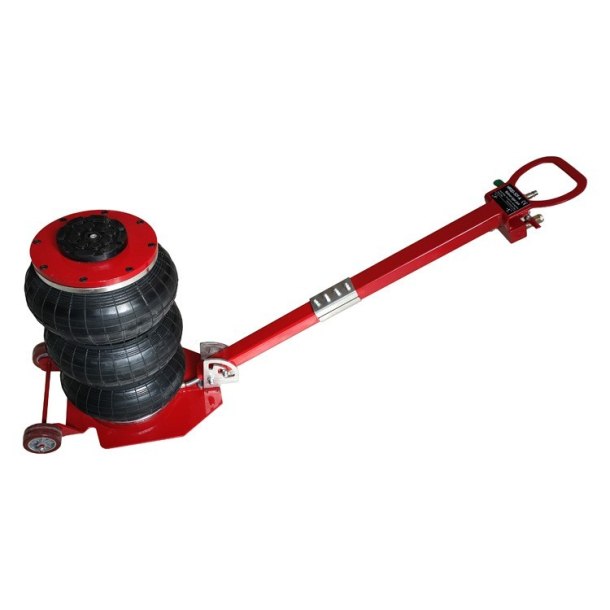 Triple Bag Air Jack 5 Ton 11023lbs Pneumatic Quick Lift Car Van Garage Tool