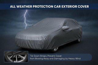 Premium Heavy Duty Waterproof Car Cover Cotton Lined UV Resistant All Weather — image 6