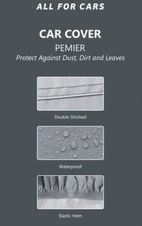 Premium Heavy Duty Waterproof Car Cover Cotton Lined UV Resistant All Weather — image 11