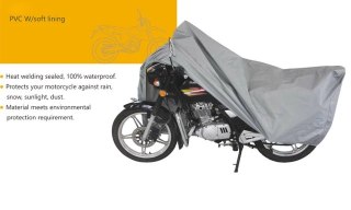 Heavy Duty Motorcycle Cover Waterproof Dustproof UV Rain Protection M-2XL — image 4