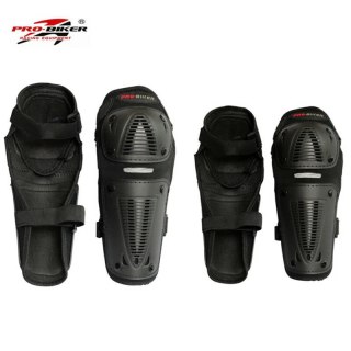 Motocross Knee Shin Guards Motorcycle Racing Protective Armour MX Enduro 4 Pad Set — image 6