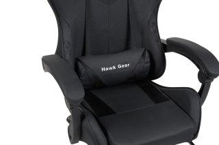 Racing Style Gaming Chair Ergonomic Office Chair with Massage Cushion & Footrest — image 10