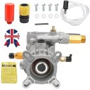 Hawk Gear Aluminium Pressure Washer Pump 6.5-8.5HP 2200-3800 PSI