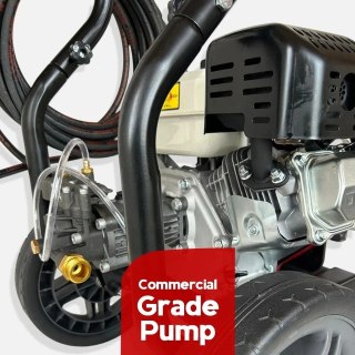 3800 PSI Petrol Pressure Washer Loncin Engine Heavy Duty Jet Wash for Patio Driveway Car — image 4